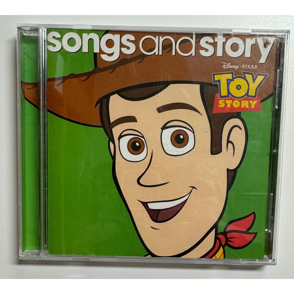 Disney Pixar Toy Story Songs and Story CD Woody 2009 Walt Disney Records